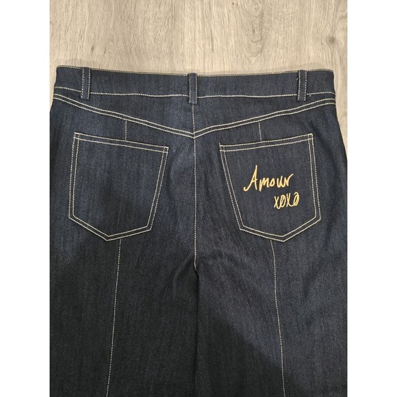 5a7 Cinq A Sept Betty Pant Women's Size 10 Blue ZP5931502Z - Picture 11 of 12